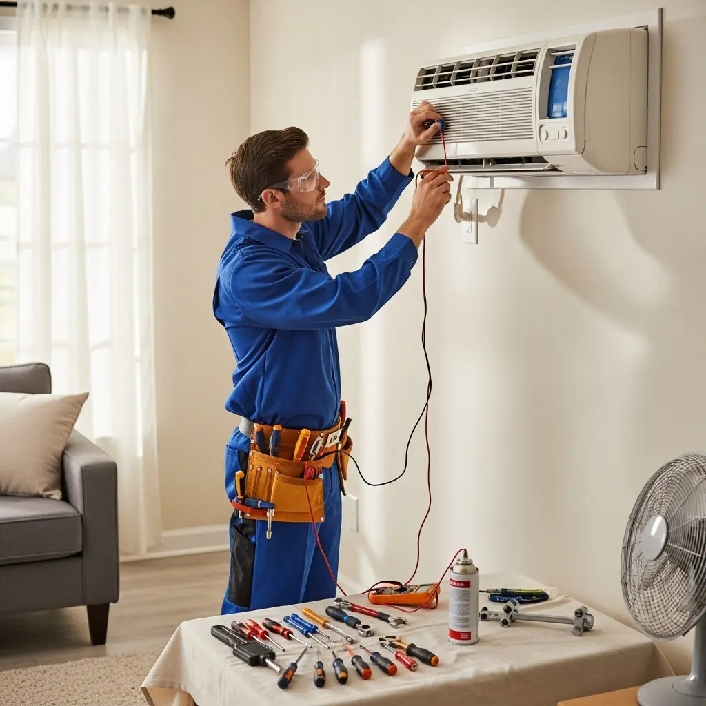 Etimesgut Ariston Ariston klima gaz dolumu ve bakım – Enerji verimliliği artırıldı. - Teknik servis örneği